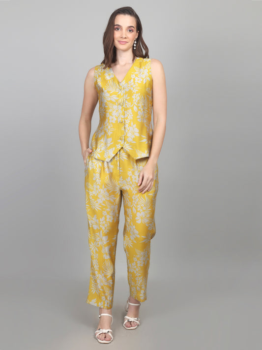 Mustard Blossom Co-ord Set