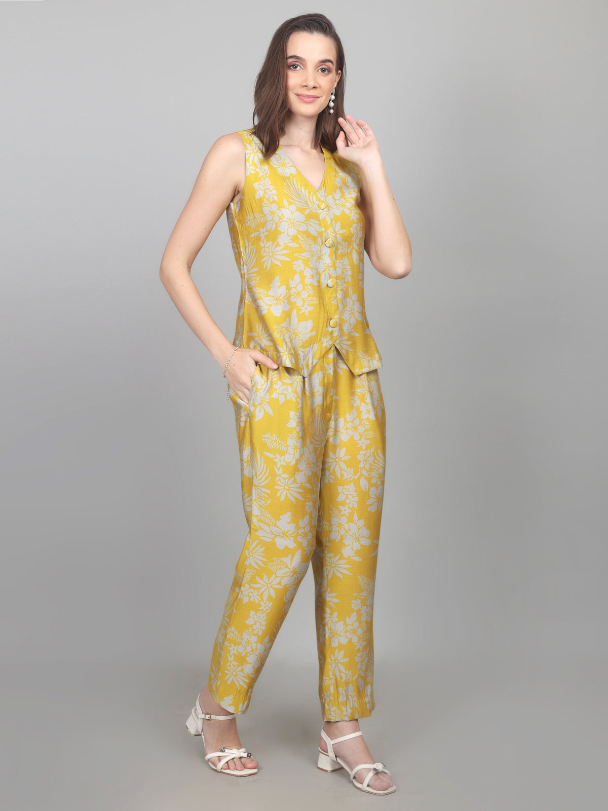 Mustard Blossom Co-ord Set