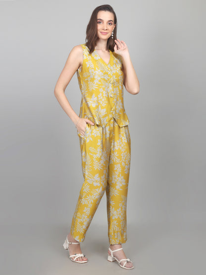Mustard Blossom Co-ord Set