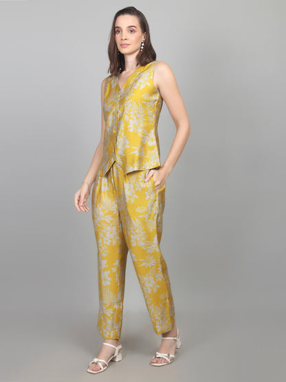Mustard Blossom Co-ord Set