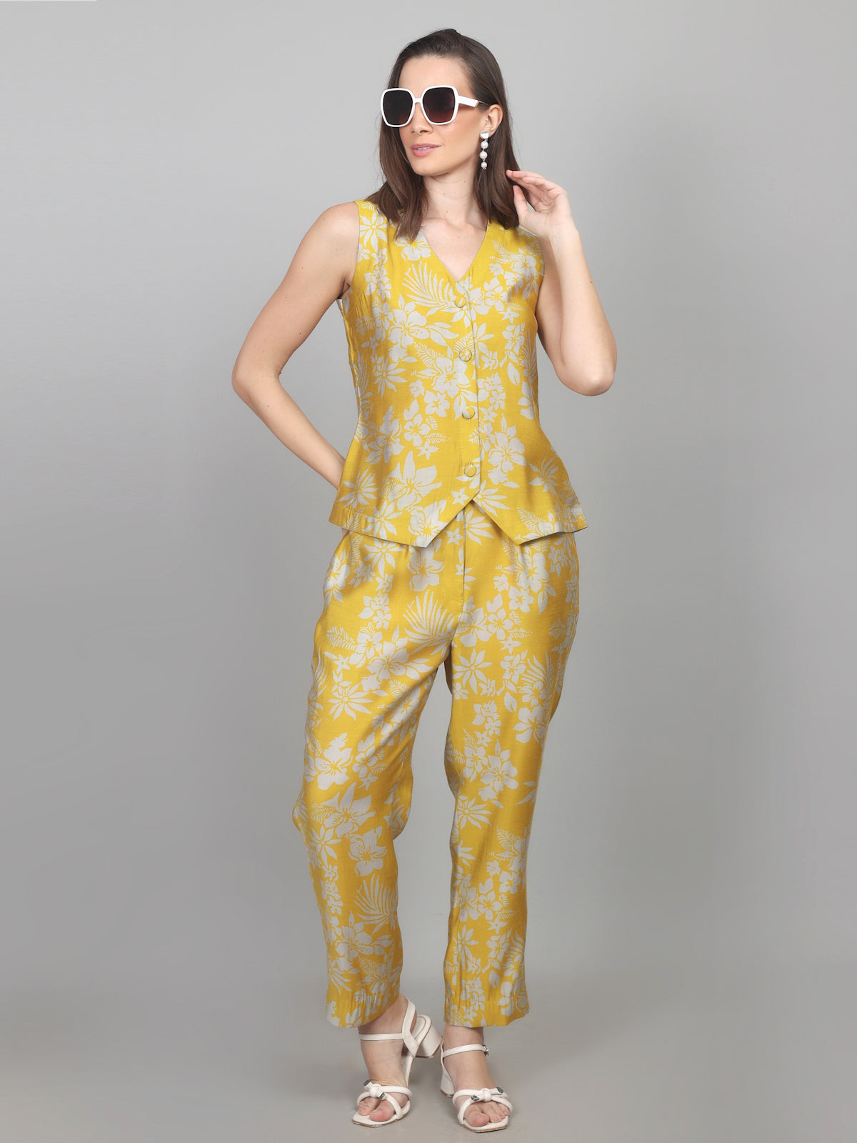 Mustard Blossom Co-ord Set