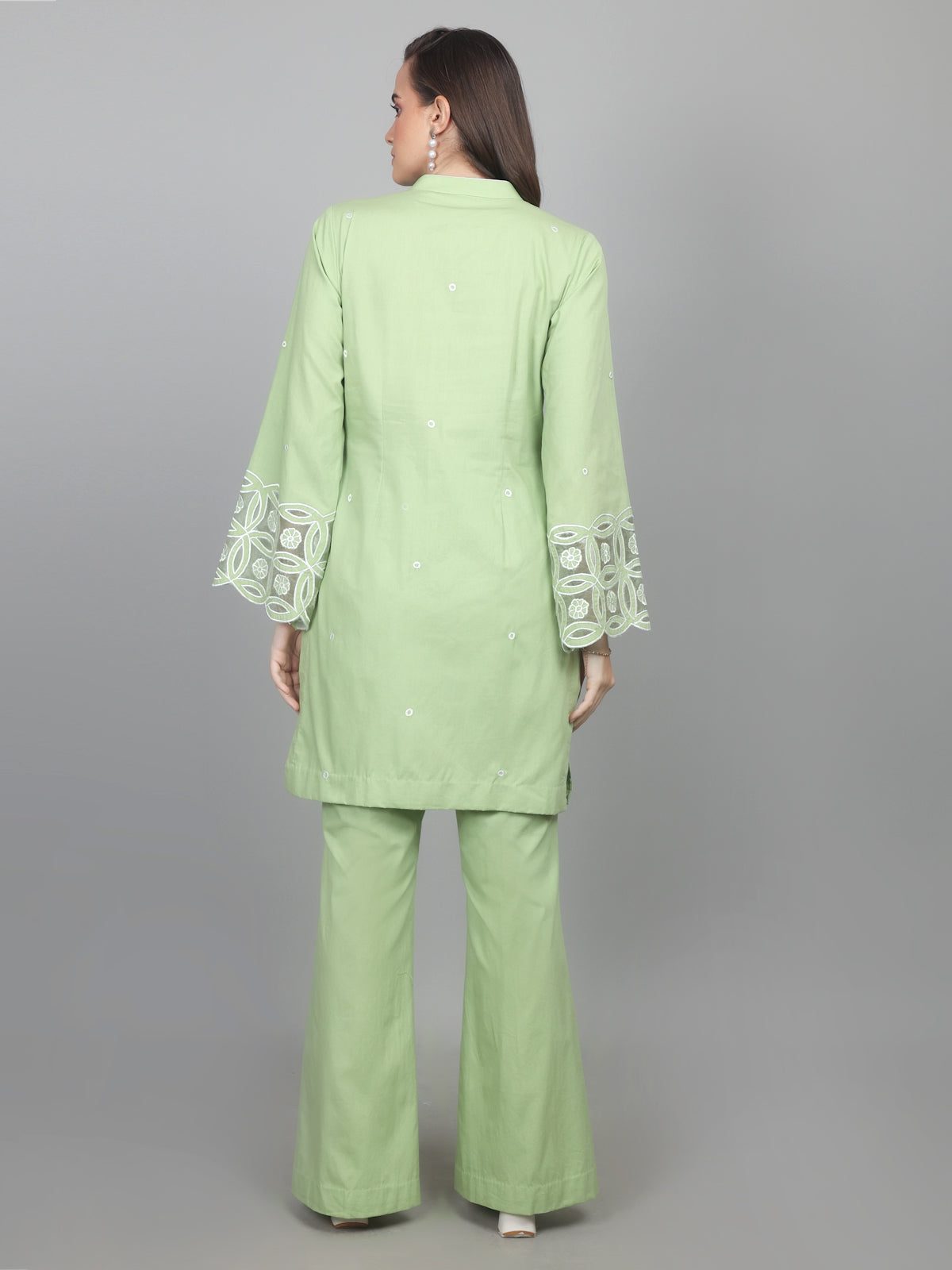 Mint Grace Cotton Poplin Set