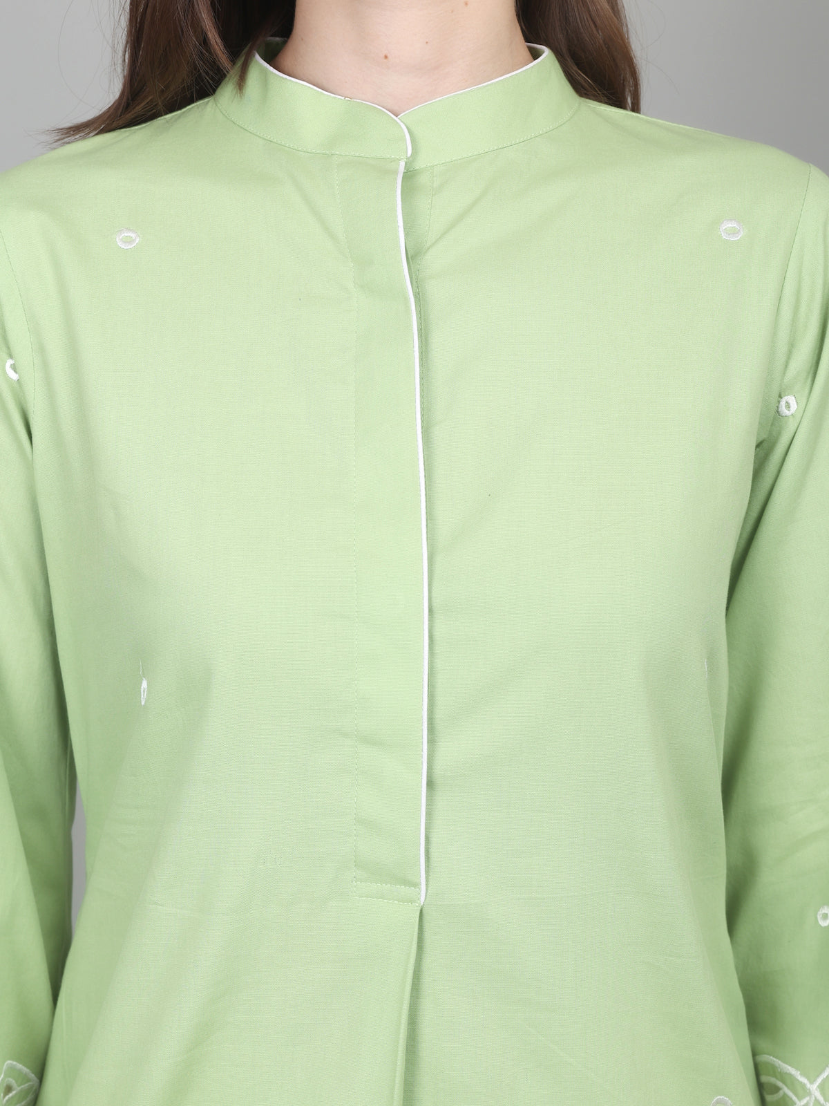 Mint Grace Cotton Poplin Set